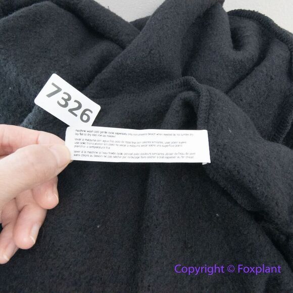 New! Eloquii black fleece jumpsuit, size 14 - Picture 16 of 16